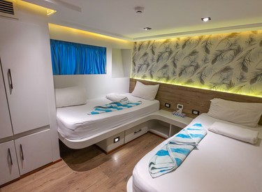 Double Bed Lower Deck